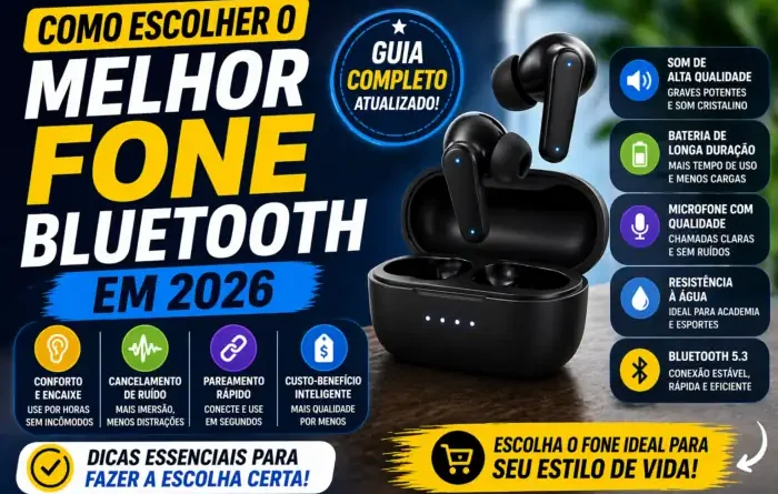 fone bluetooth