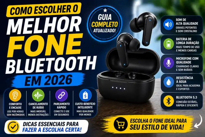 fone bluetooth