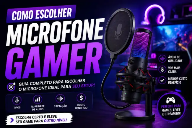 microfone gamer